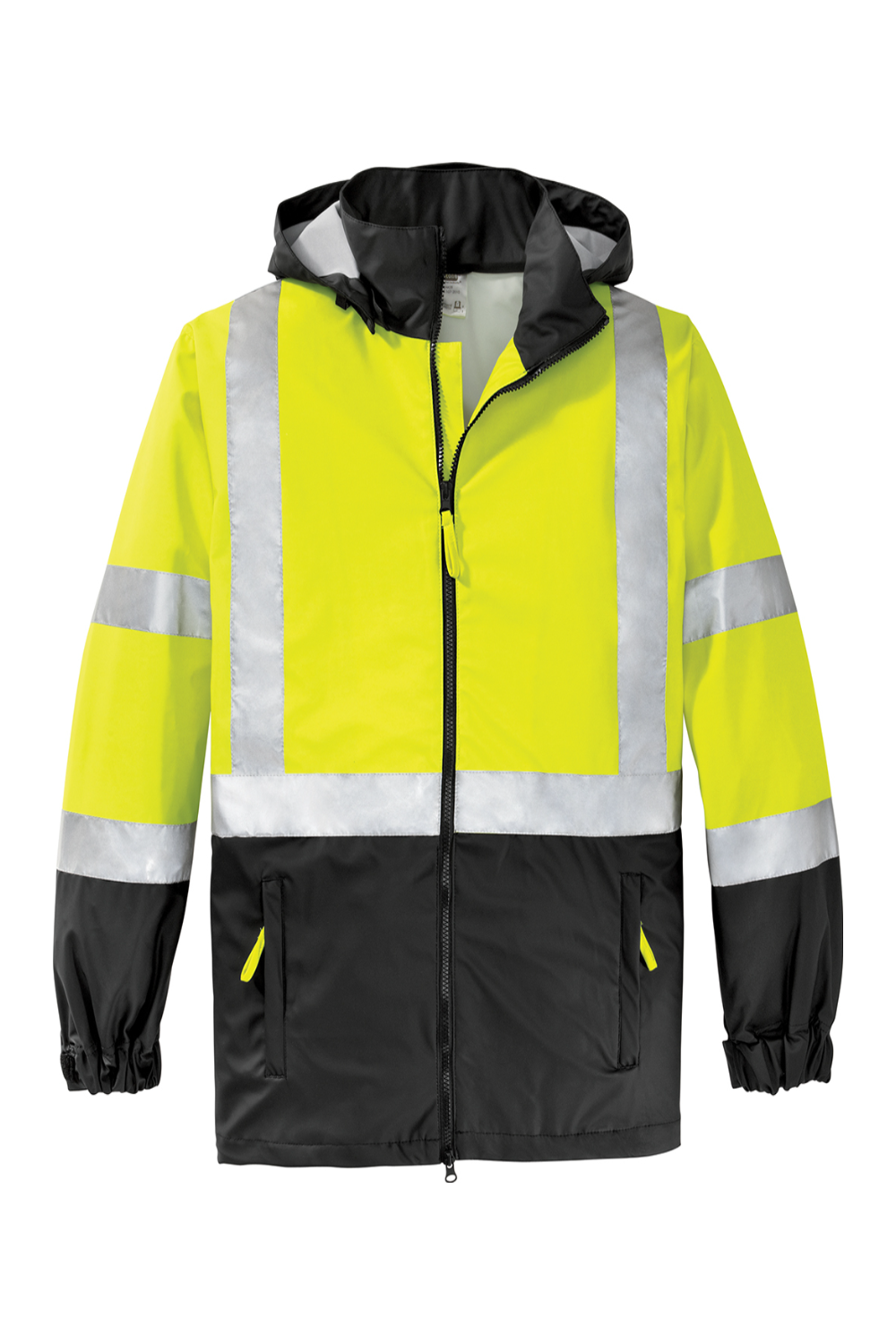 CornerStone - ANSI 107 Class 3 Safety Windbreaker in Safety Yellow/ Black