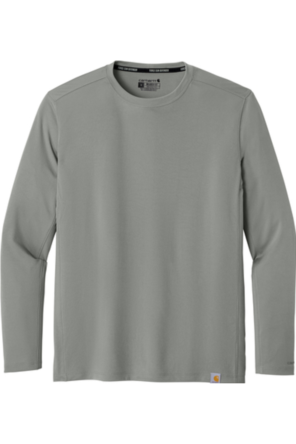 Carhartt Force Sun Defender Long Sleeve T-Shirt in Asphalt Grey