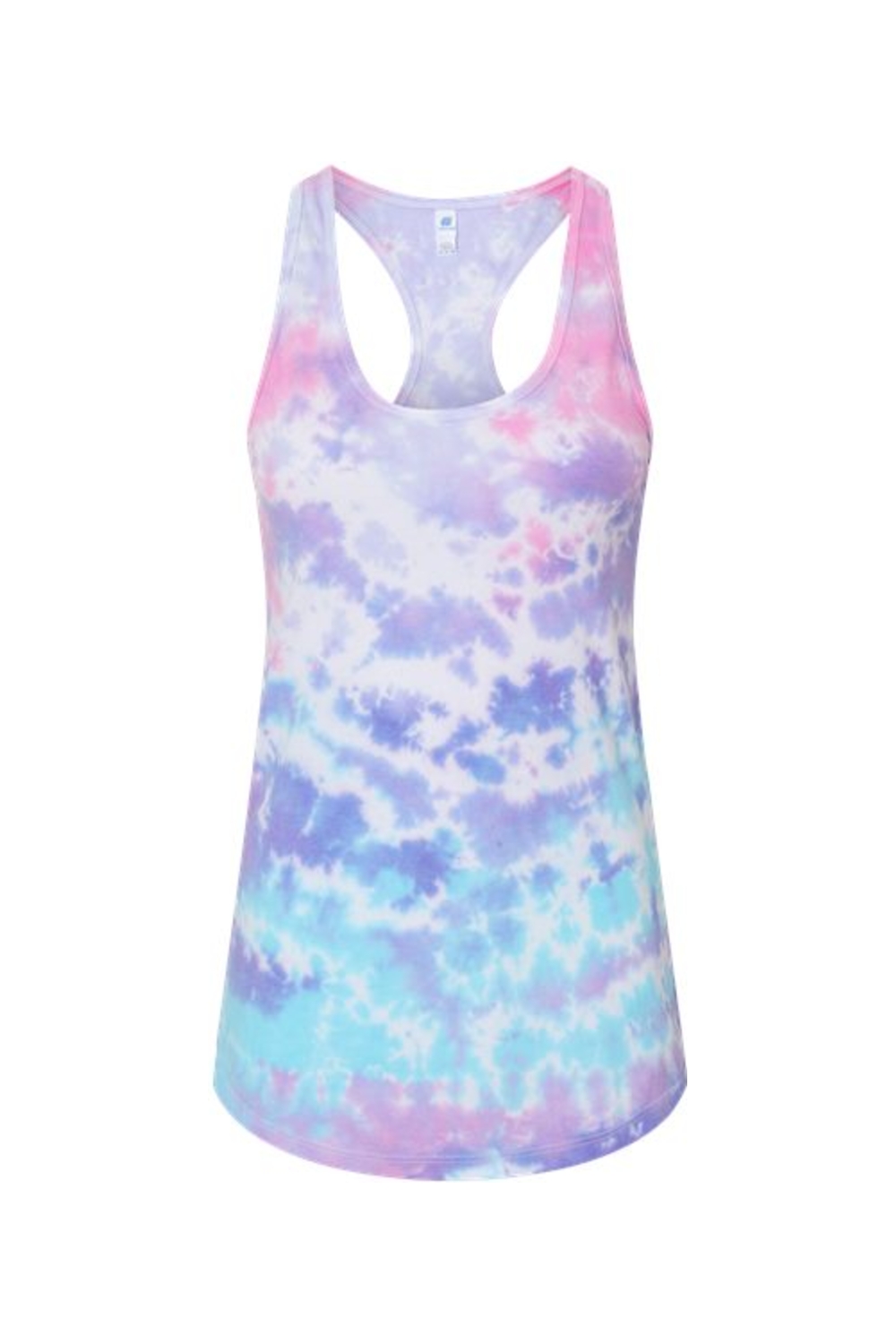 Colortone Tie-Dyed Racerback Tank Top
