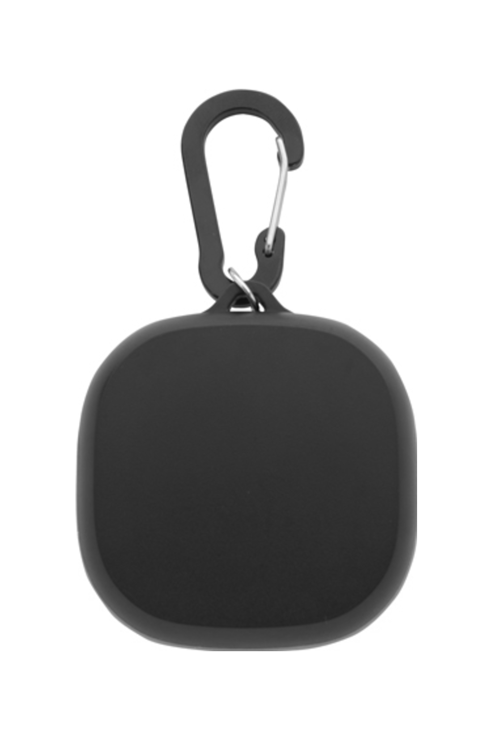 Water-Resistant Speaker with Carabiner in Black