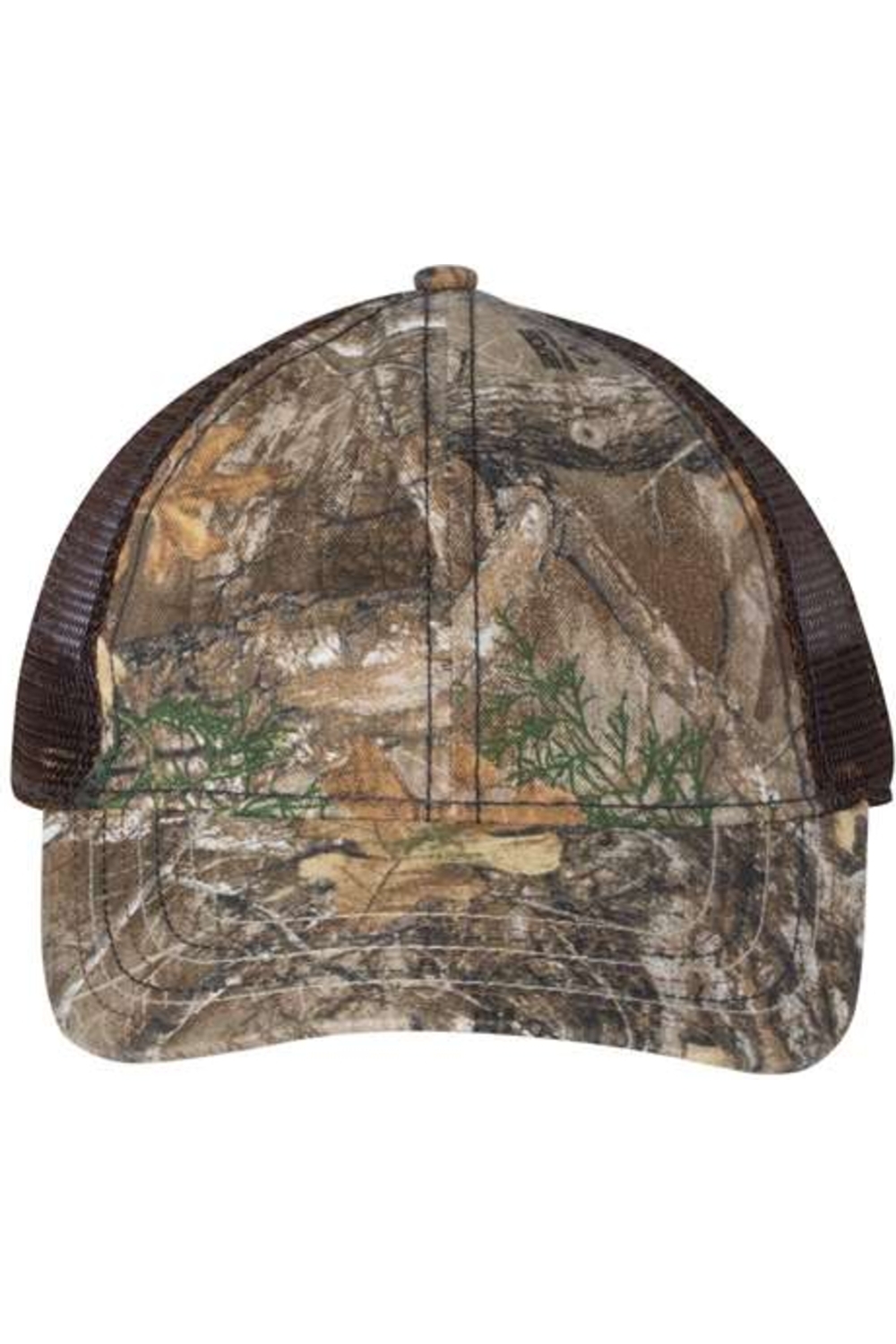 Outdoor Cap Mesh-Back Camo with Flag Undervisor Cap