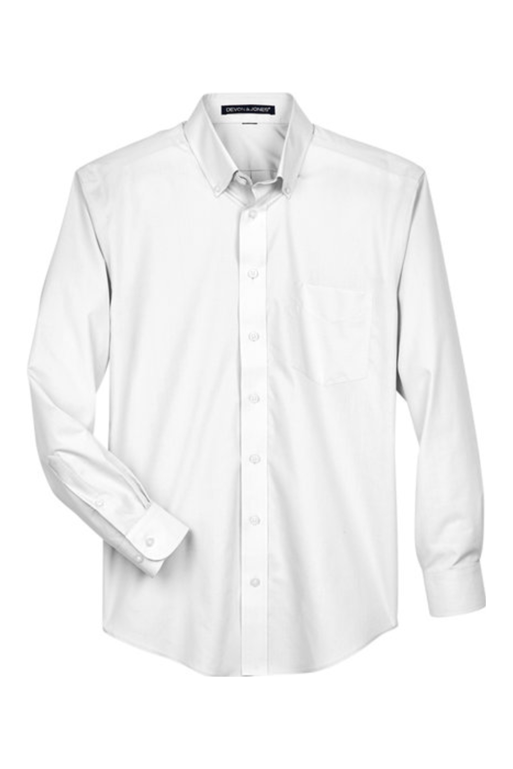 Devon & Jones Men's Crown Woven Collection™ Solid Broadcloth