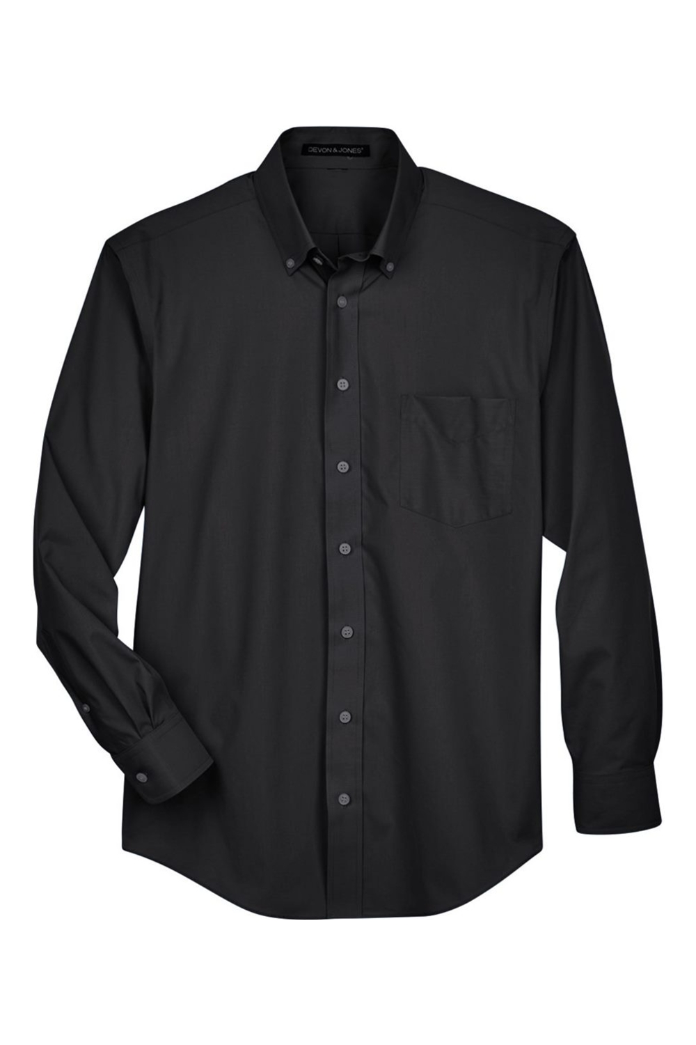 Devon & Jones Men's Tall Crown Collection® Broadcloth Woven Dress Shirt