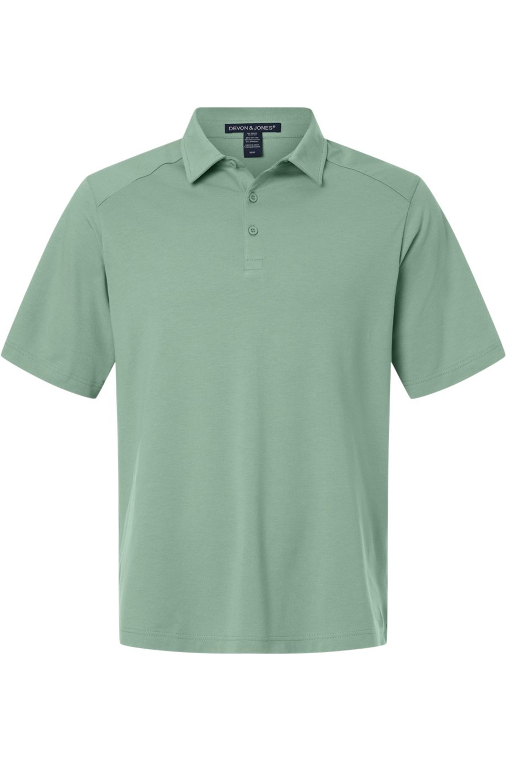 Devon & Jones Men's Seaton Pebble Textured Polo
