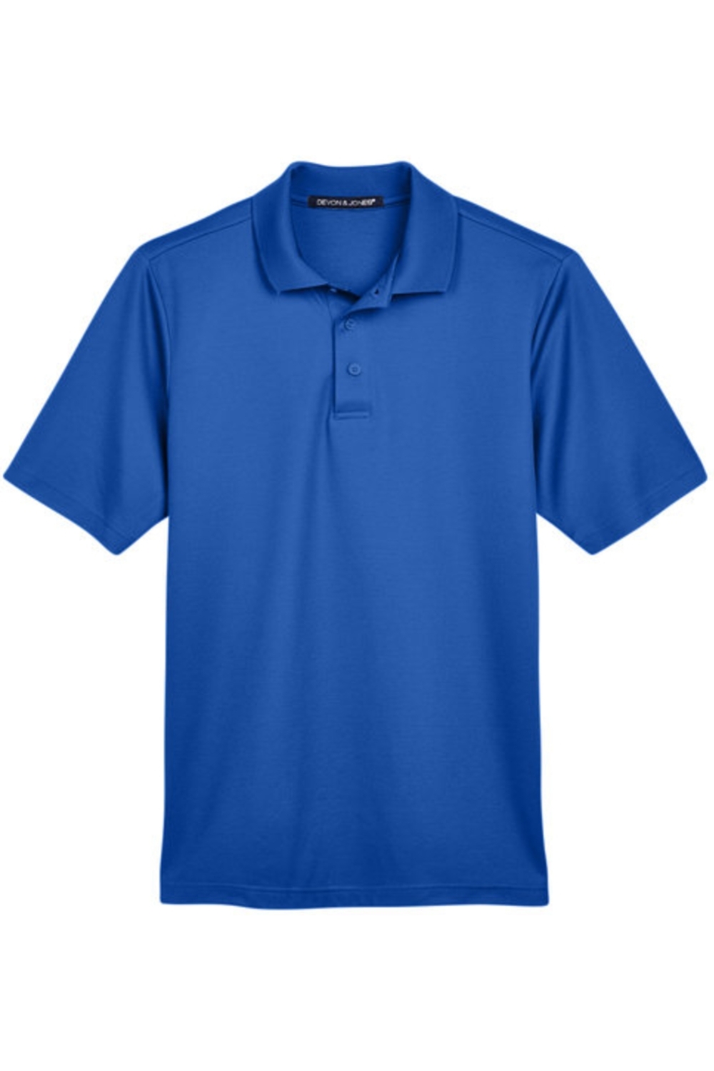 Devon & Jones CrownLux Performance Men's Tall Plaited Polo
