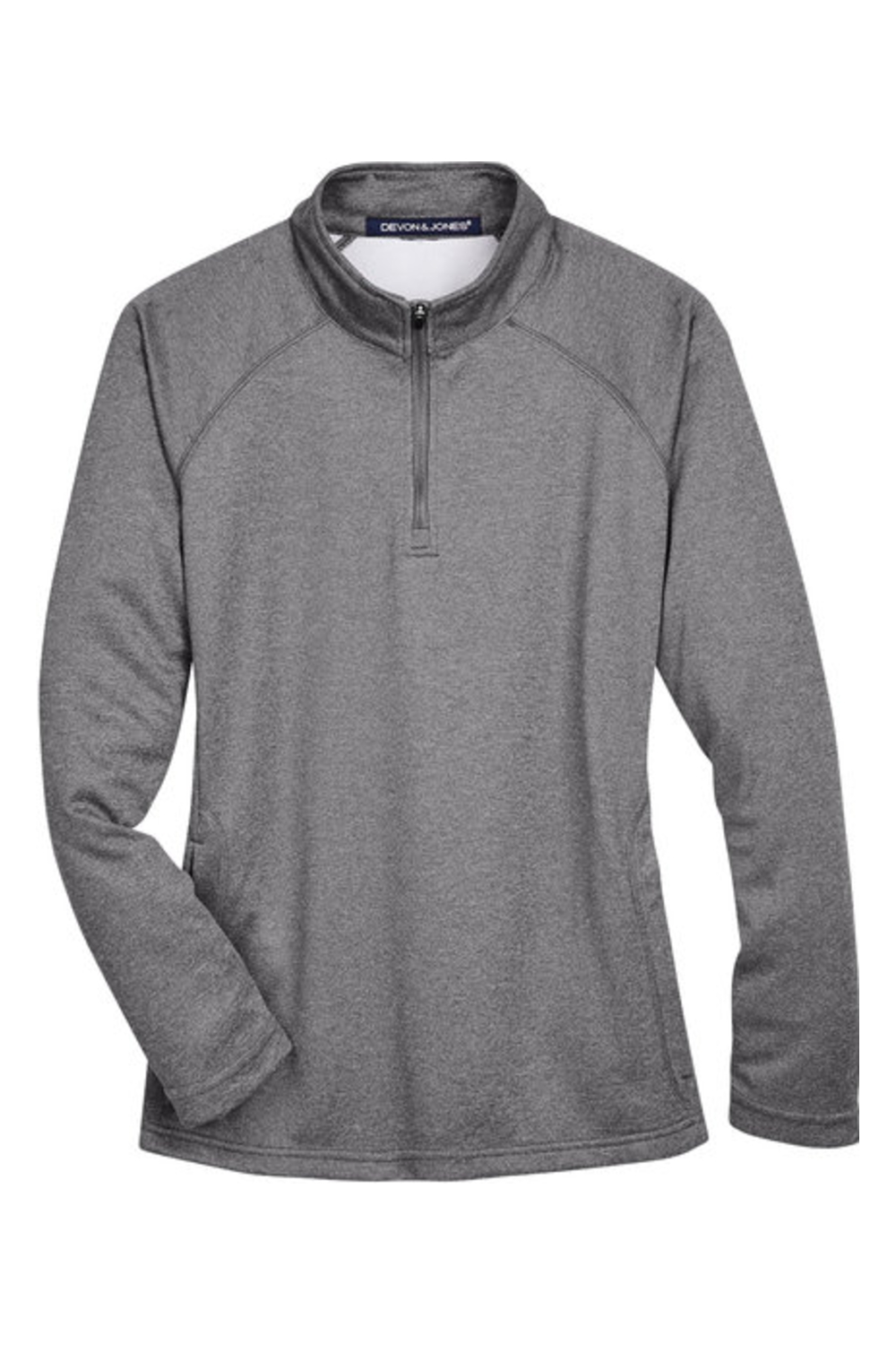 Devon & Jones Ladies' Stretch Tech-Shell Compass Quarter-Zip