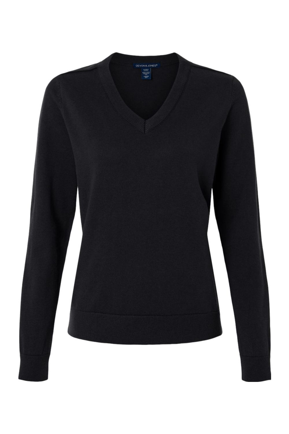 Devon & Jones Women's New Classics V-Neck Sweater