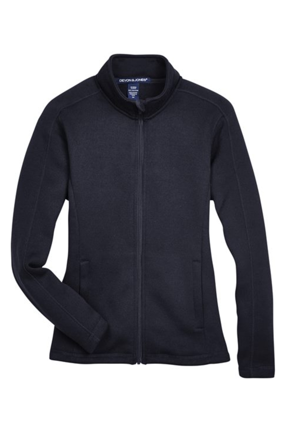 Devon & Jones Women's Bristol Full-Zip Sweater Fleece Jacket