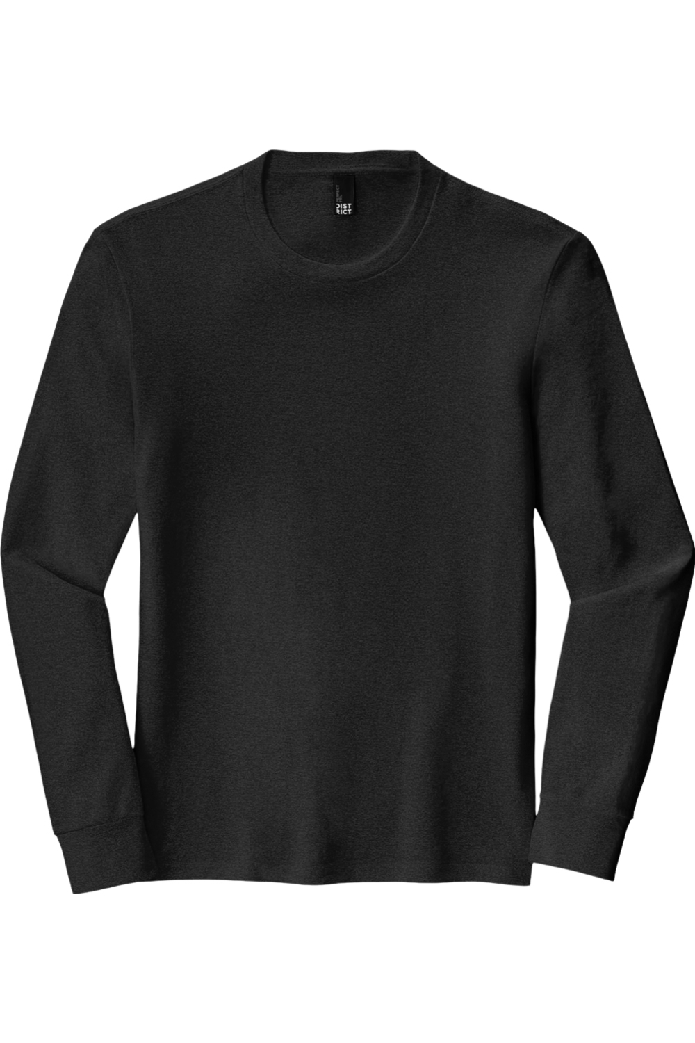 District Perfect Tri Long Sleeve Tee in Black