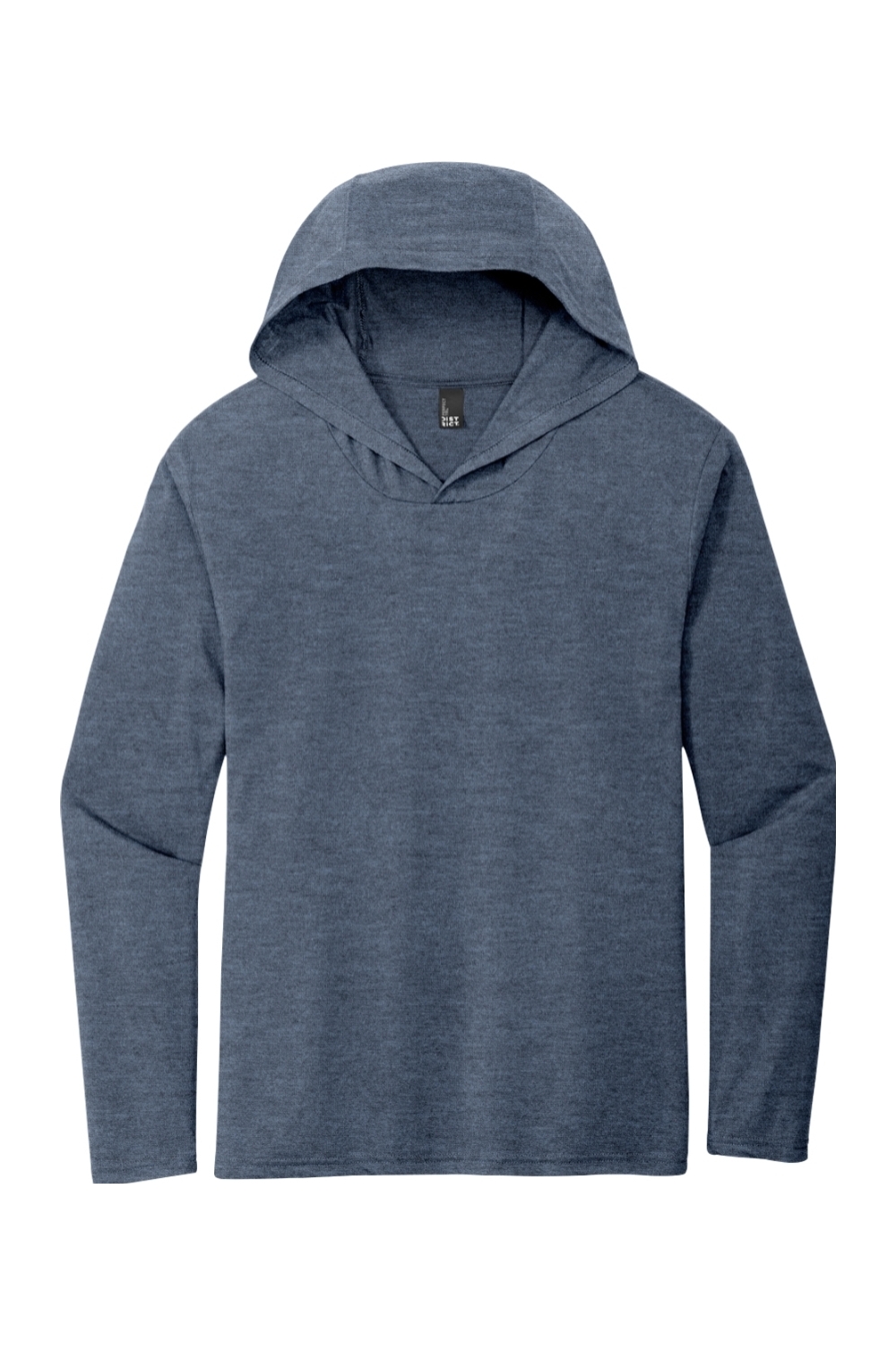 District Perfect Tri Long Sleeve Hoodie in Navy Frost