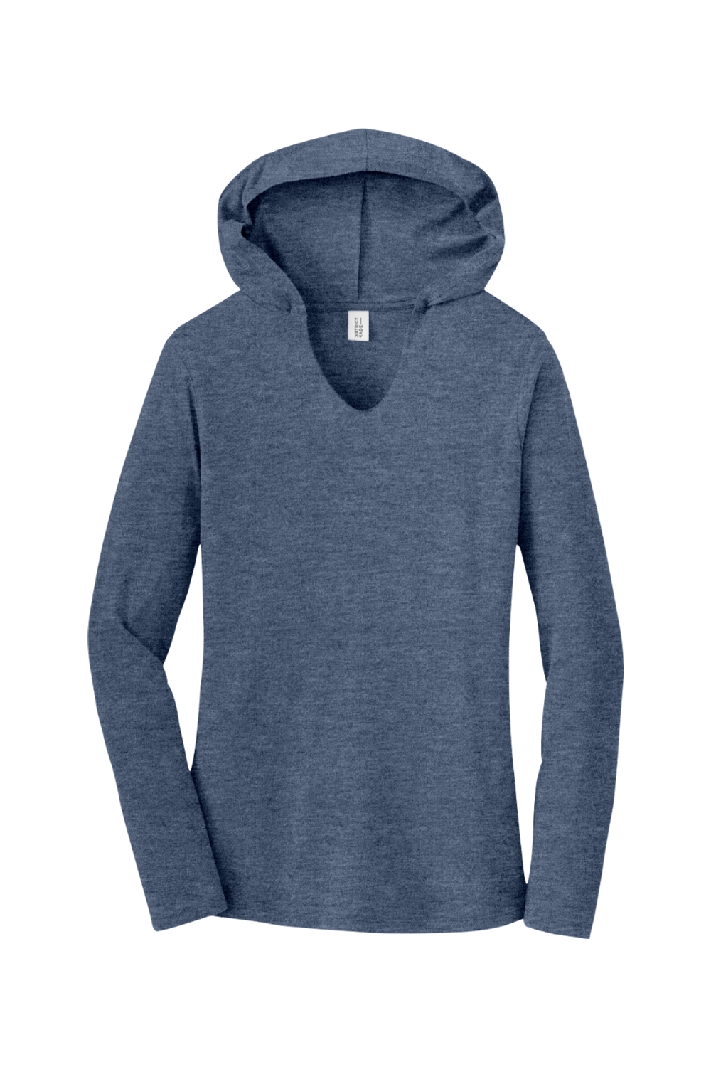 District Women’s Perfect Tri Long Sleeve Hoodie in Navy Frost