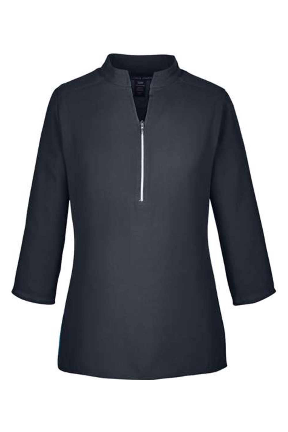 Devon & Jones Women's Perfect Fit Three-Quarter Sleeve Crepe Tunic (Discontinued/ white supplies last)