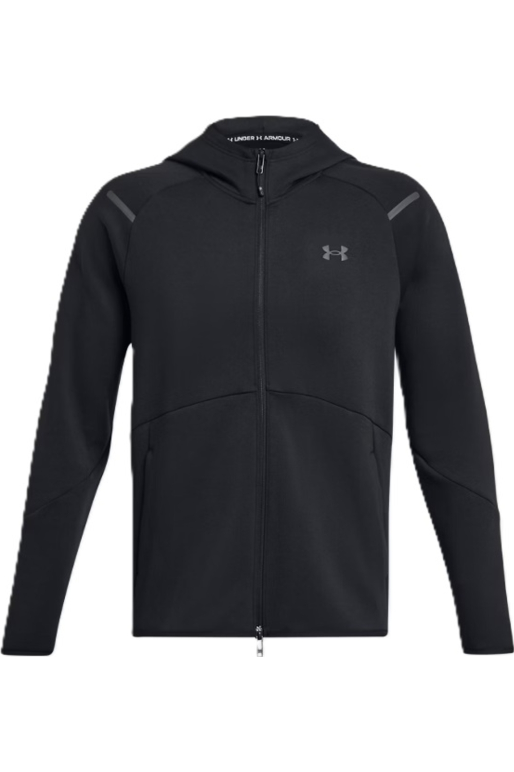 Under Armour Men's UA Unstoppable Fleece Full-Zip in Black/ Black