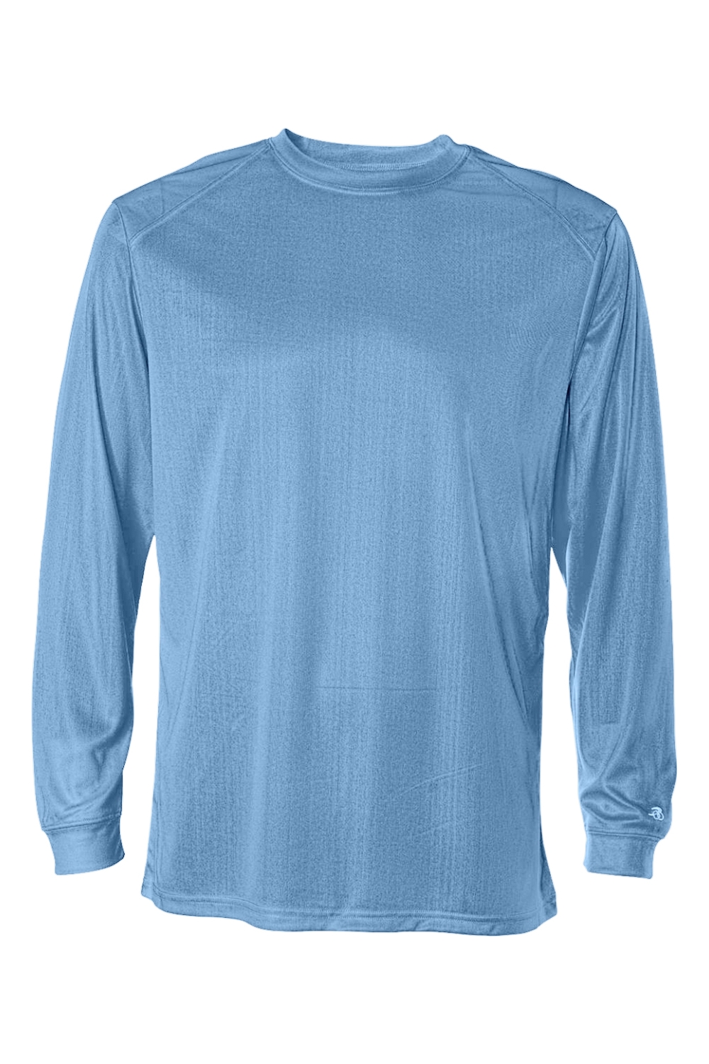 Dropship Badger B-Core Long Sleeve T-Shirt in Columbia Blue