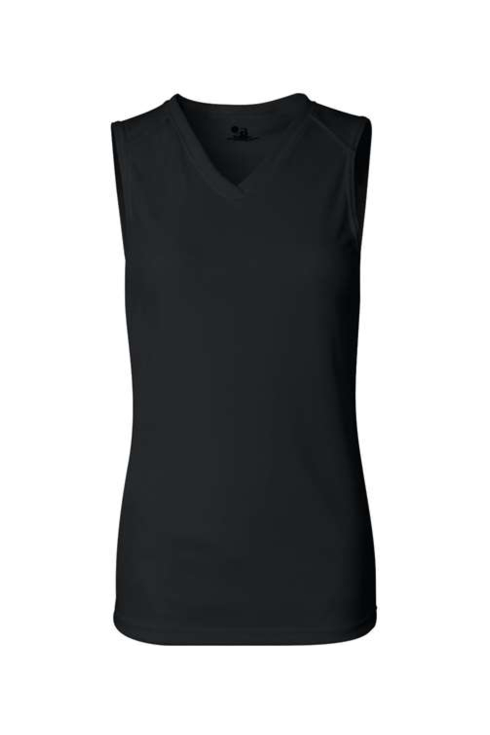 Badger Women's B-Core Sleeveless T-Shirt in Black