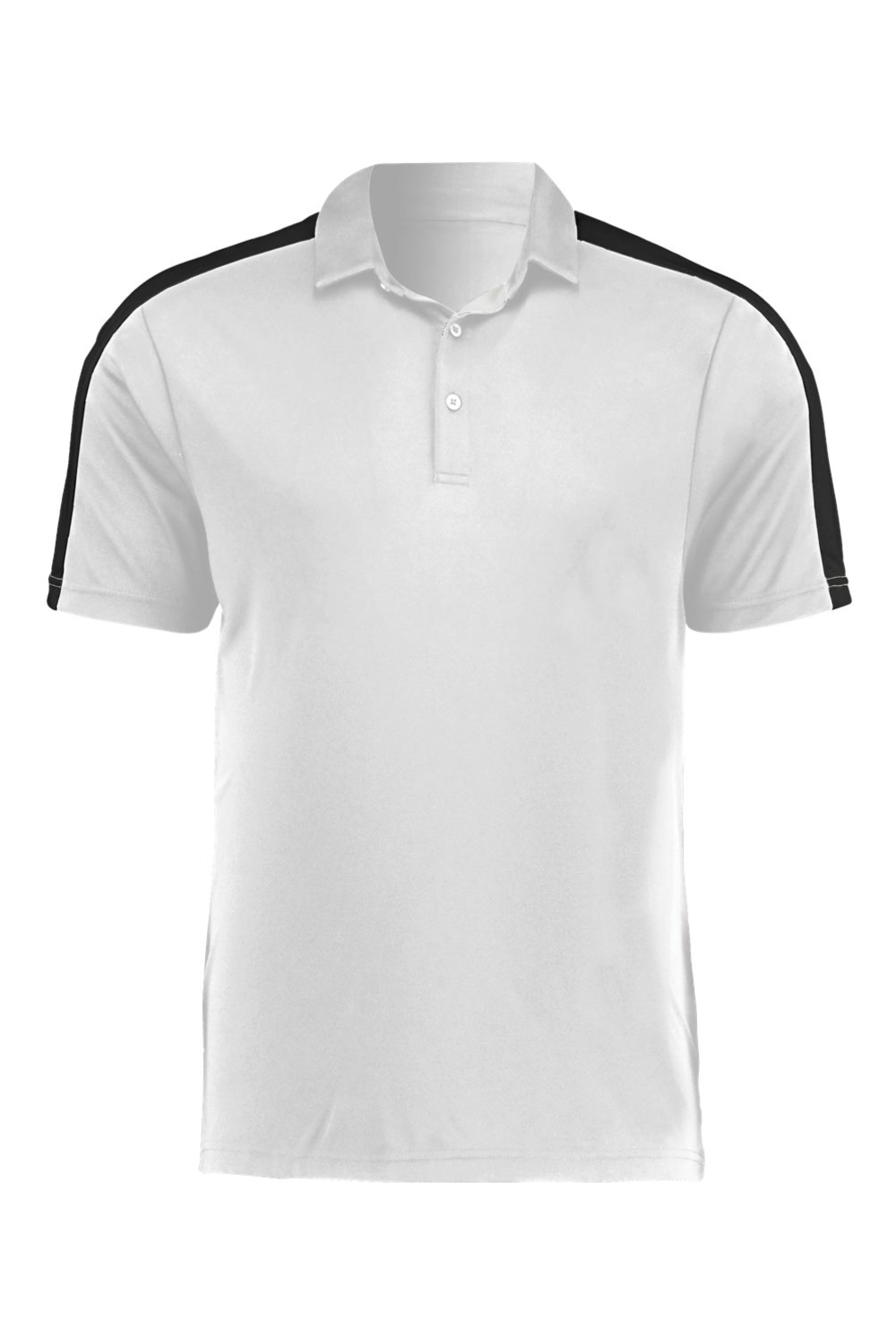 Dropship Augusta Sportswear - Two-Tone Vital Polo in White/ Black