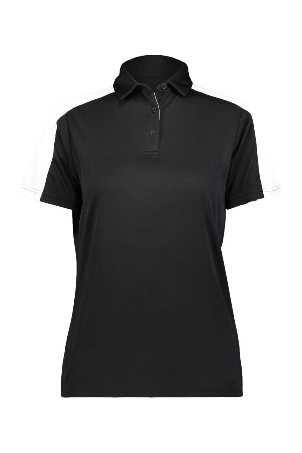 Dropship Augusta Sportswear - Women's Two-Tone Vital Polo in Black/ White