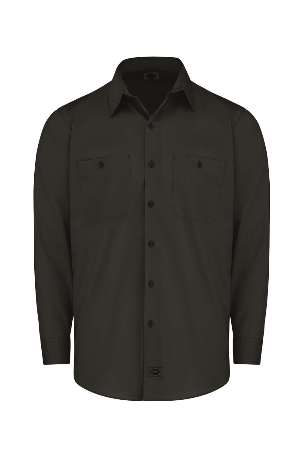 Dropship Dickies - Industrial Worktech Ventilated Long Sleeve Work Shirt in Black