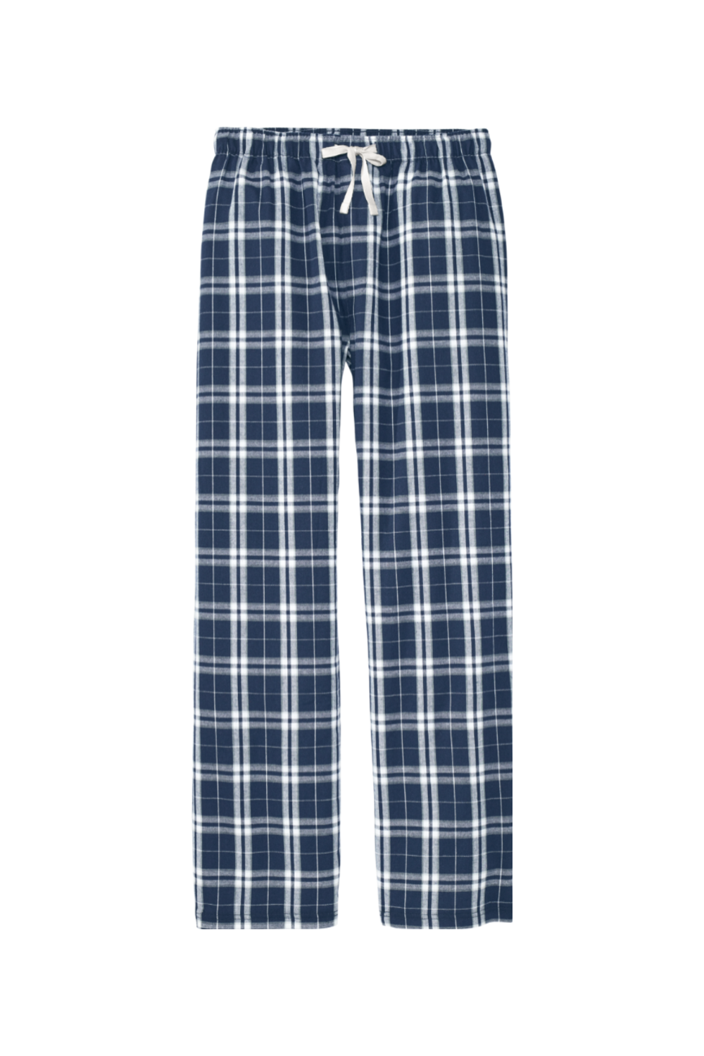 District Flannel Plaid Pant in True Navy