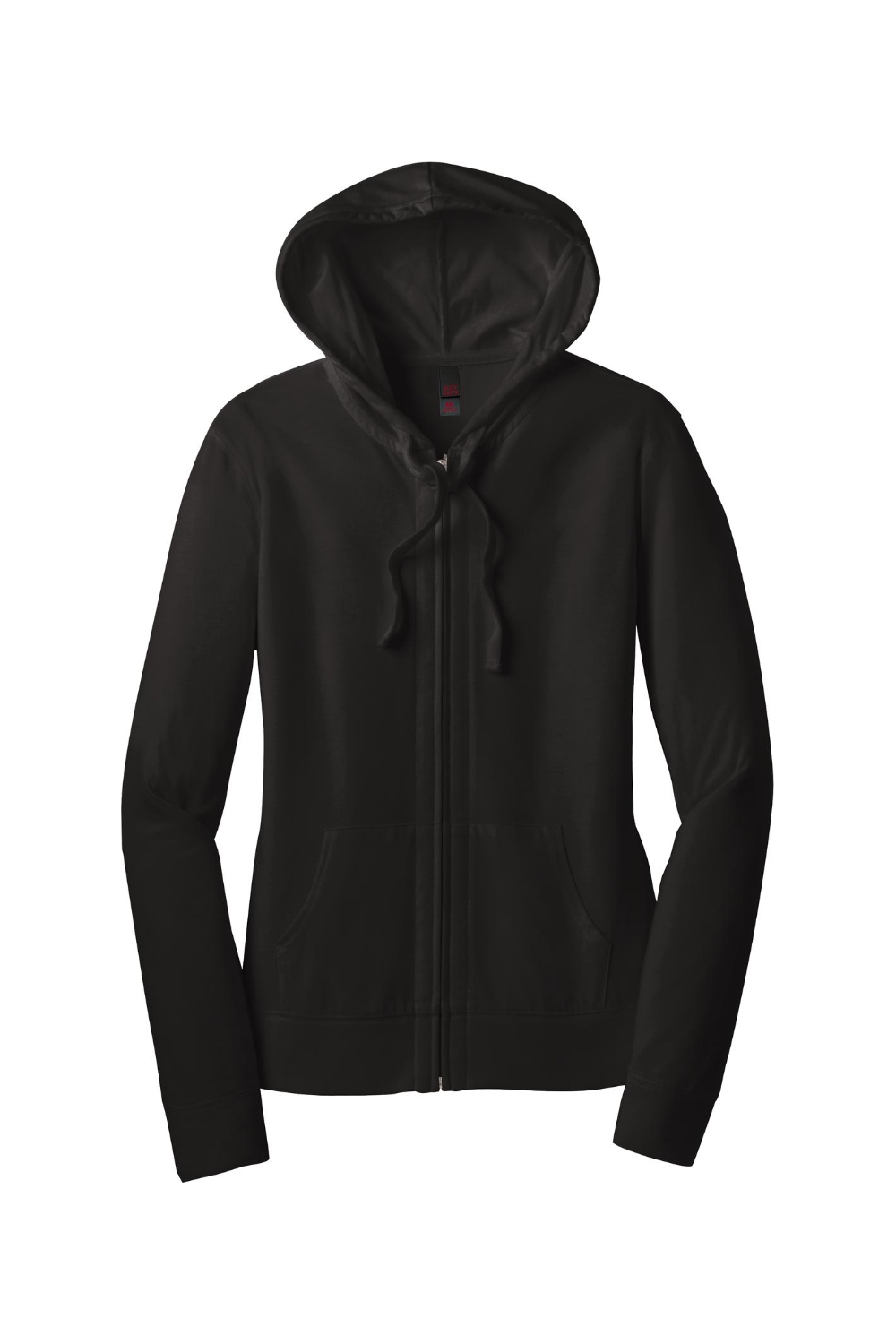 District Women's Fitted Jersey Full-Zip Hoodie