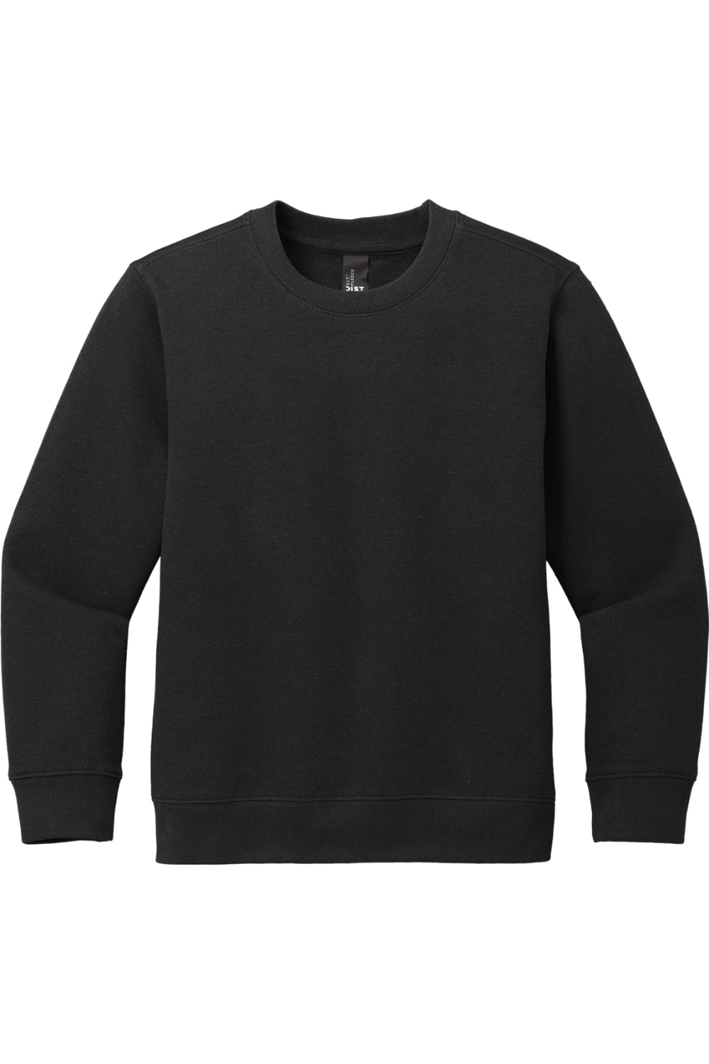 District Youth V.I.T. Fleece Crew in Black
