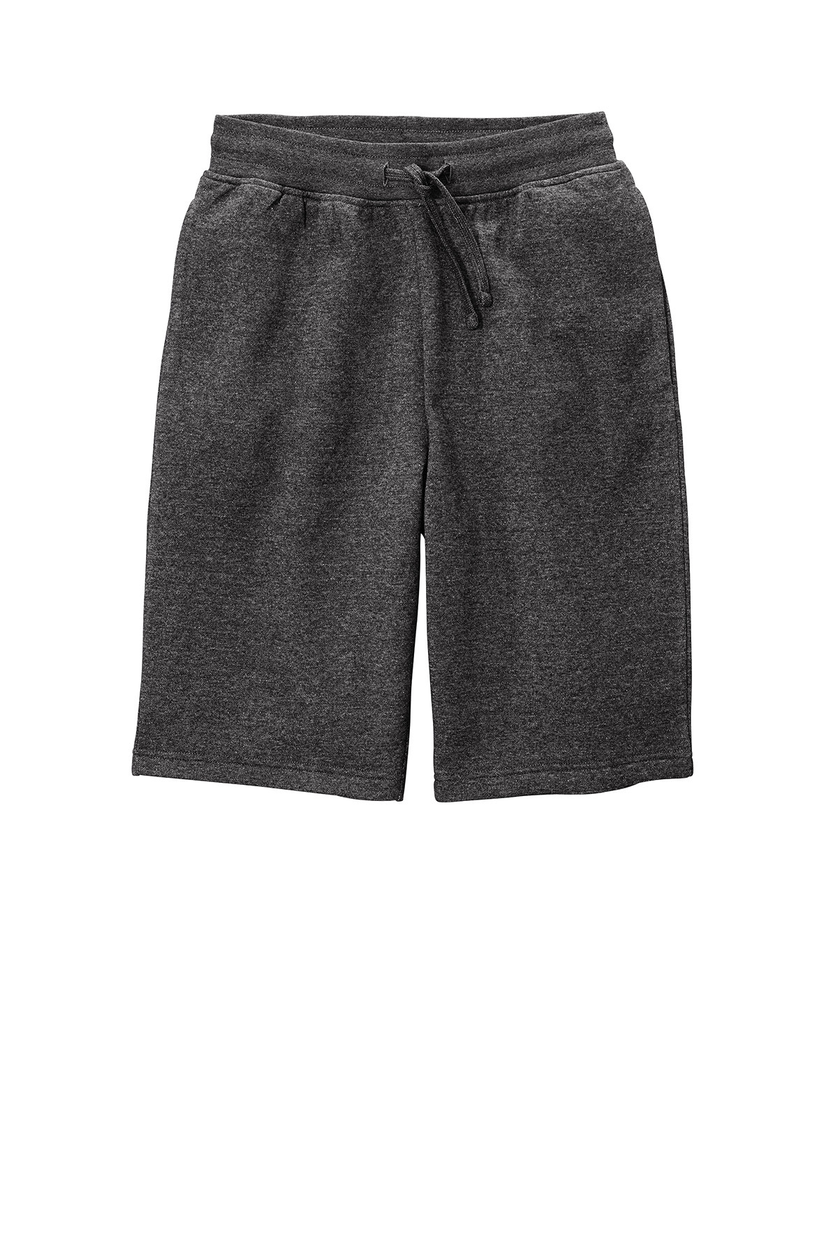 District V.I.T. Fleece Short in Heathered Charcoal