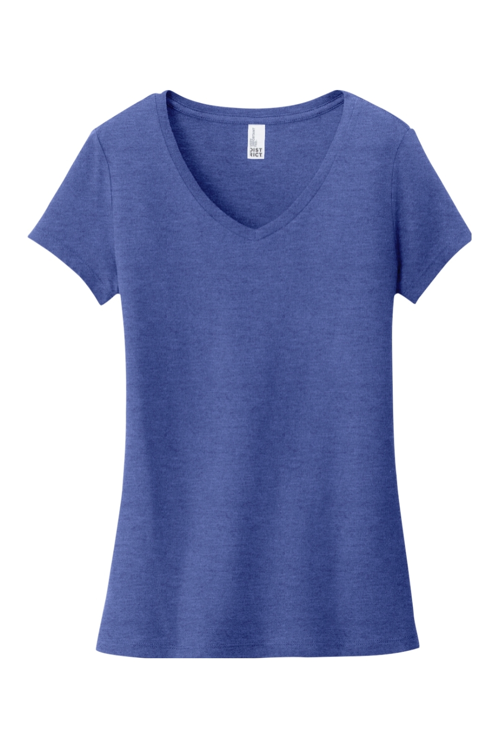 District Women’s Very Important Tee V-Neck in Royal Frost