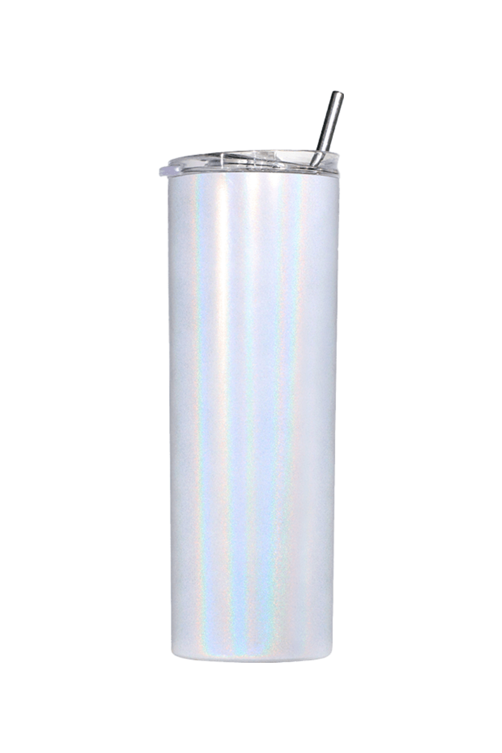 20oz Shimmer Stainless Steel Tumbler with Straw & Lid