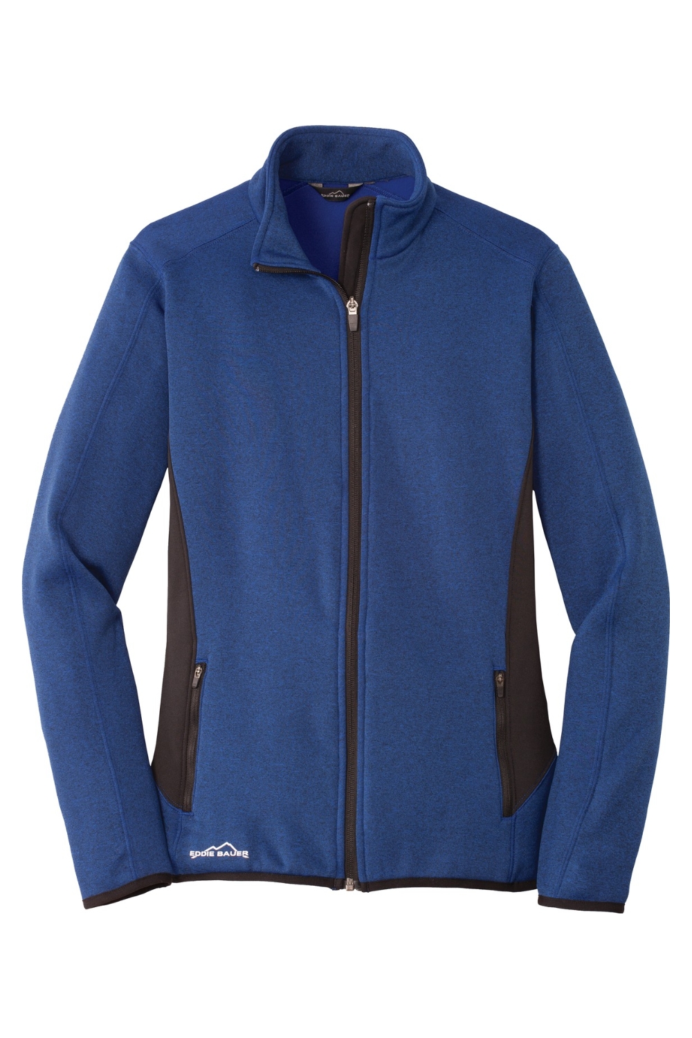 Eddie Bauer Women's Full-Zip Heather Stretch Fleece Jacket