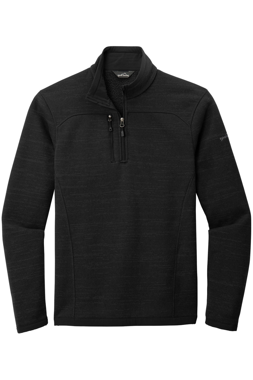 Eddie Bauer Sweater Fleece 1/4-Zip in Black