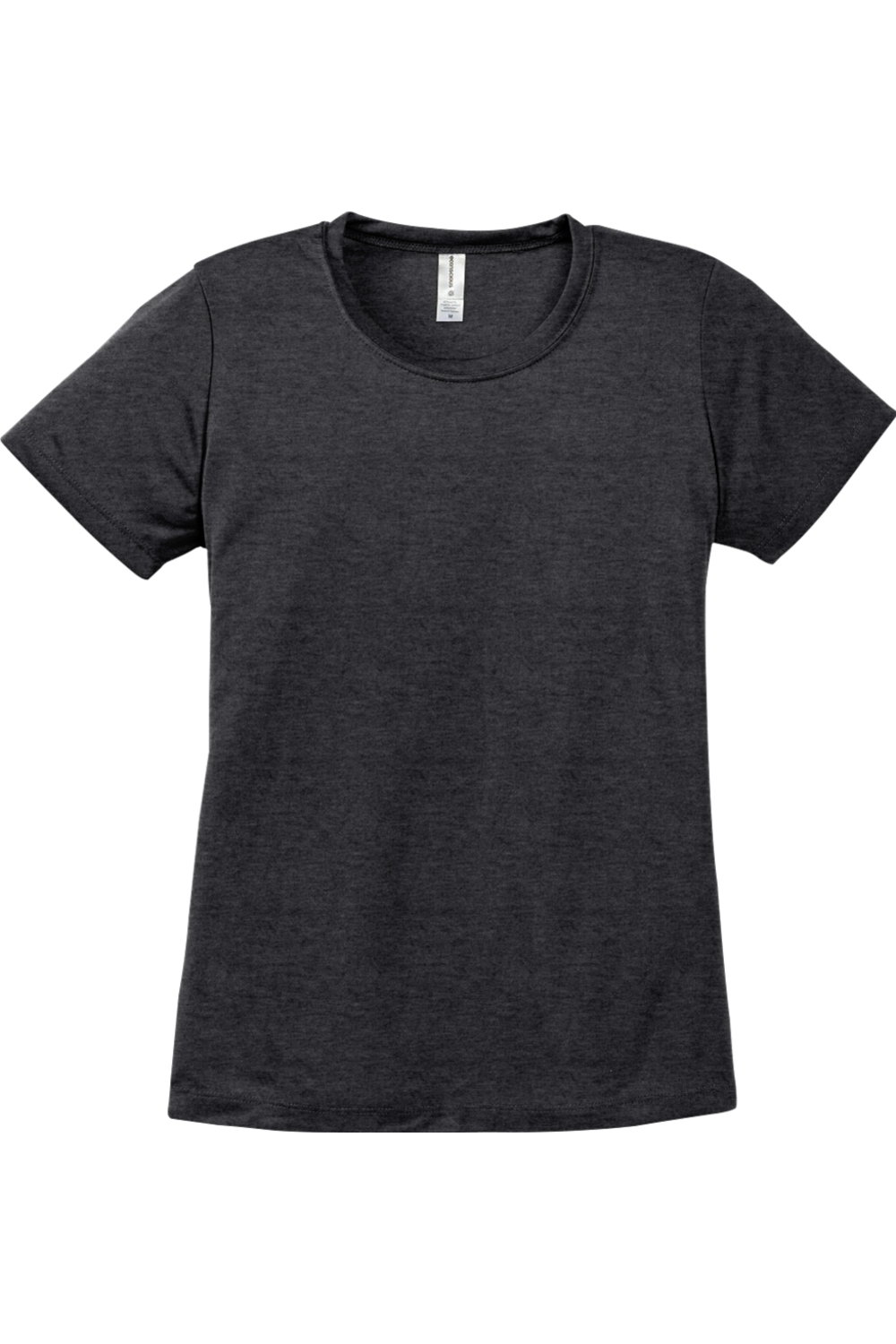 econscious Ladies' Blended Eco T-Shirt in Charcoal/ Black