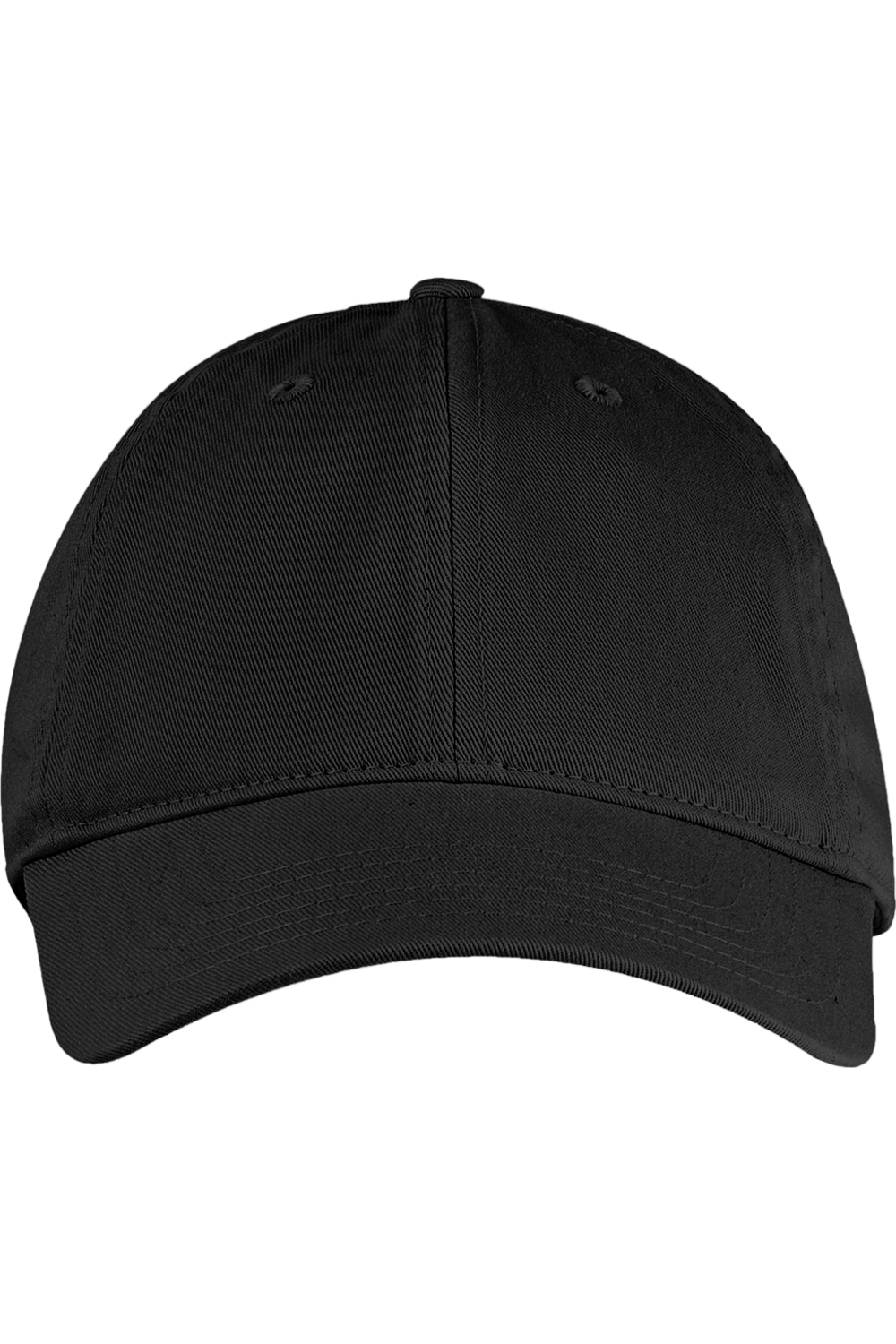 Econscious Unstructured Eco Baseball Cap in Black