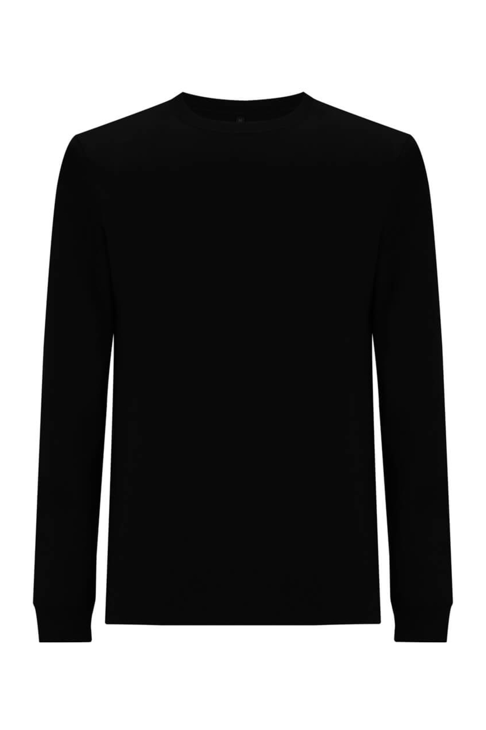 Continental EARTHPOSITIVE Heavy Jersey Long Sleeve T-Shirt in Black