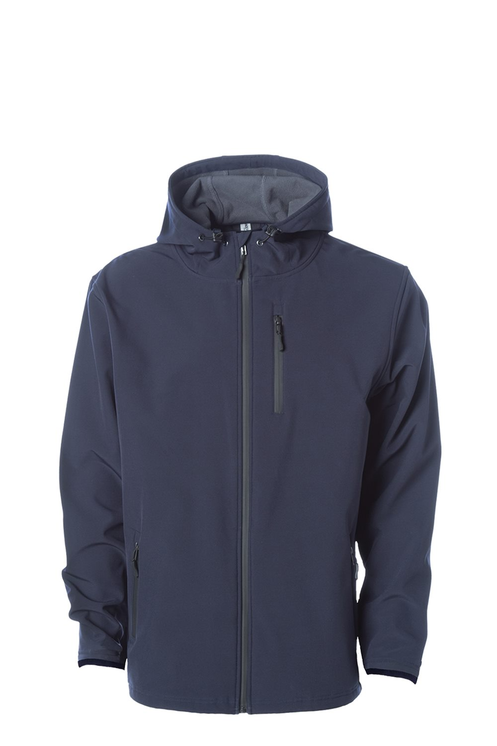 Independent Trading Co. Poly-Tech Soft Shell Jacket in Classic Navy