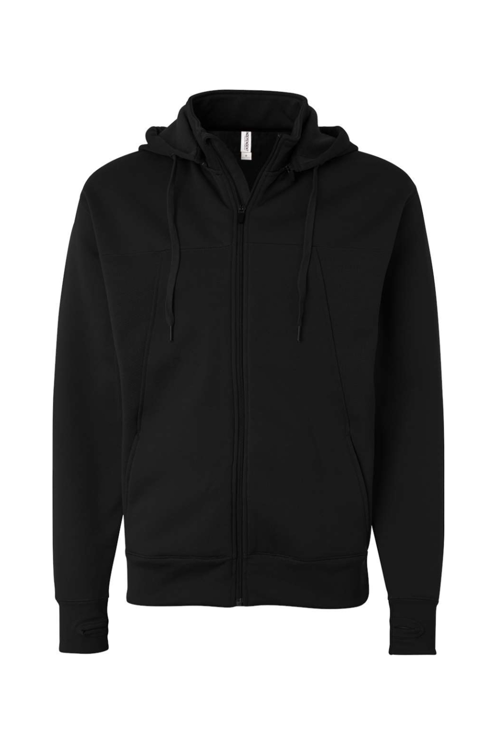 Independent Trading Co. Unisex Poly-Tech Full-Zip Hooded Sweatshirt