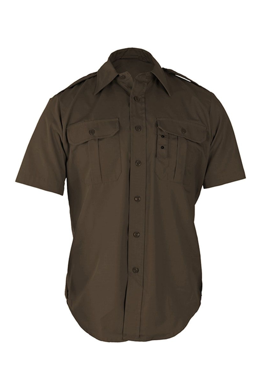 Dropship Propper Tactical Short Sleeve Dress Shirt in Sheriffs Brown