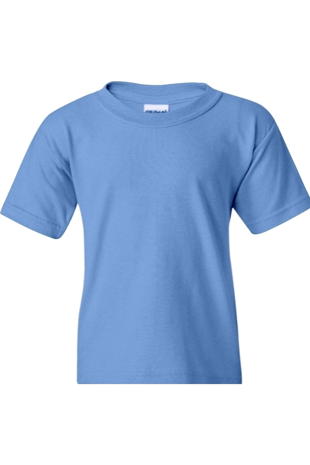Youth Gildan Heavy Cotton T in Carolina Blue