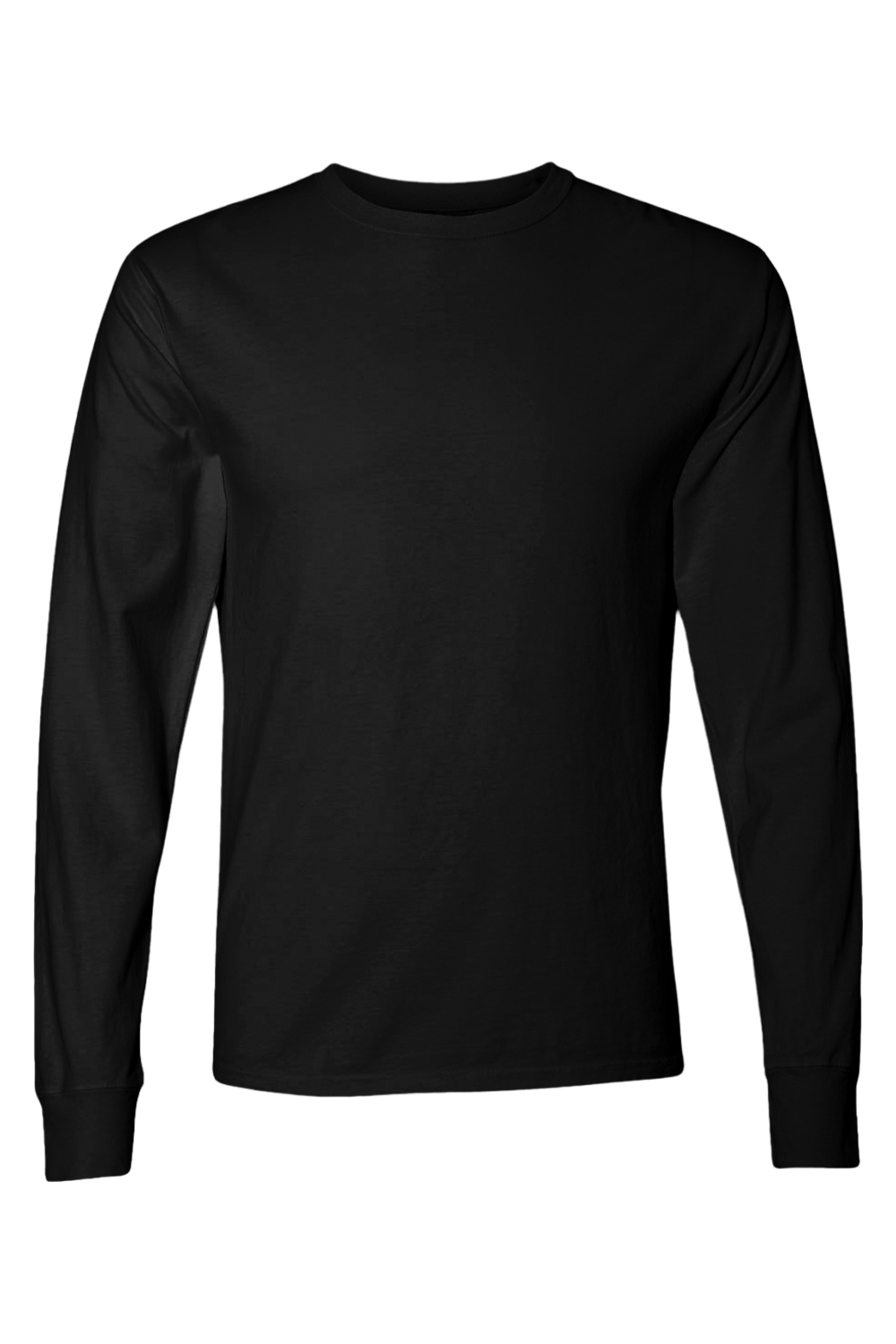 ComfortWash by Hanes Garment Dyed Long Sleeve T-Shirt in Black