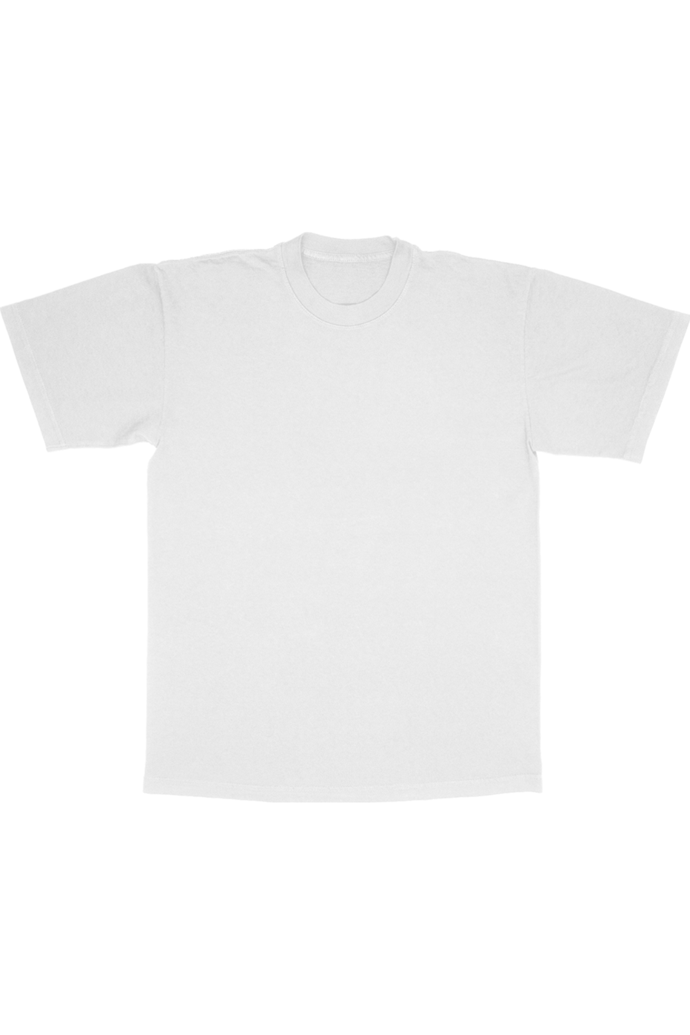 Good Thanks Garment Dye Cut-Off Tee in Off-White