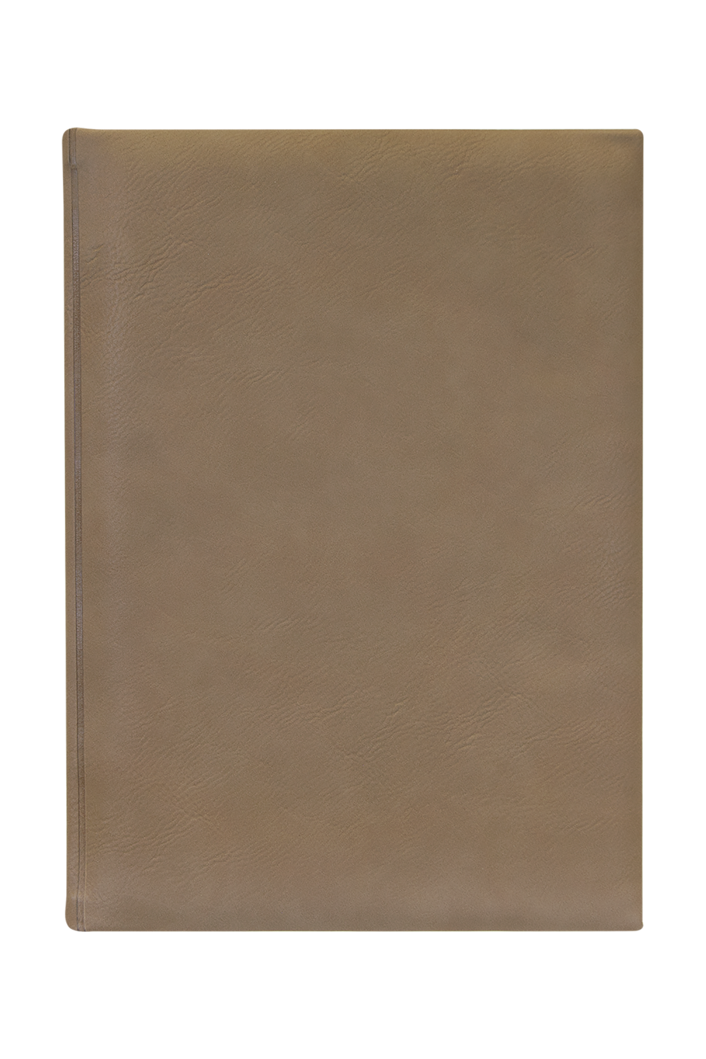 7" x 9 3/4" Laserable Leatherette Journal-Lined Paper in Light Brown
