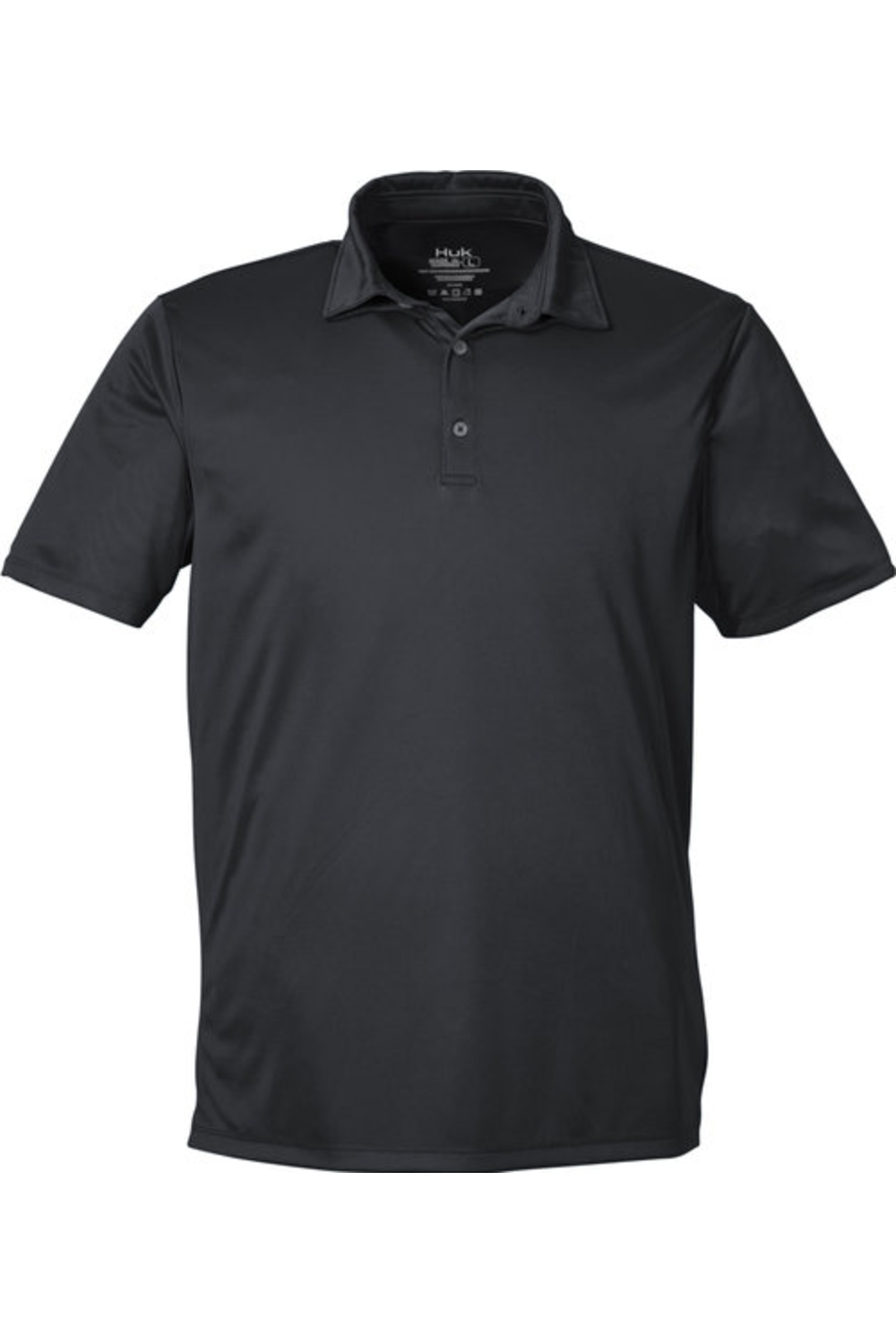 HUK Men's Pursuit Performance Polo in Black