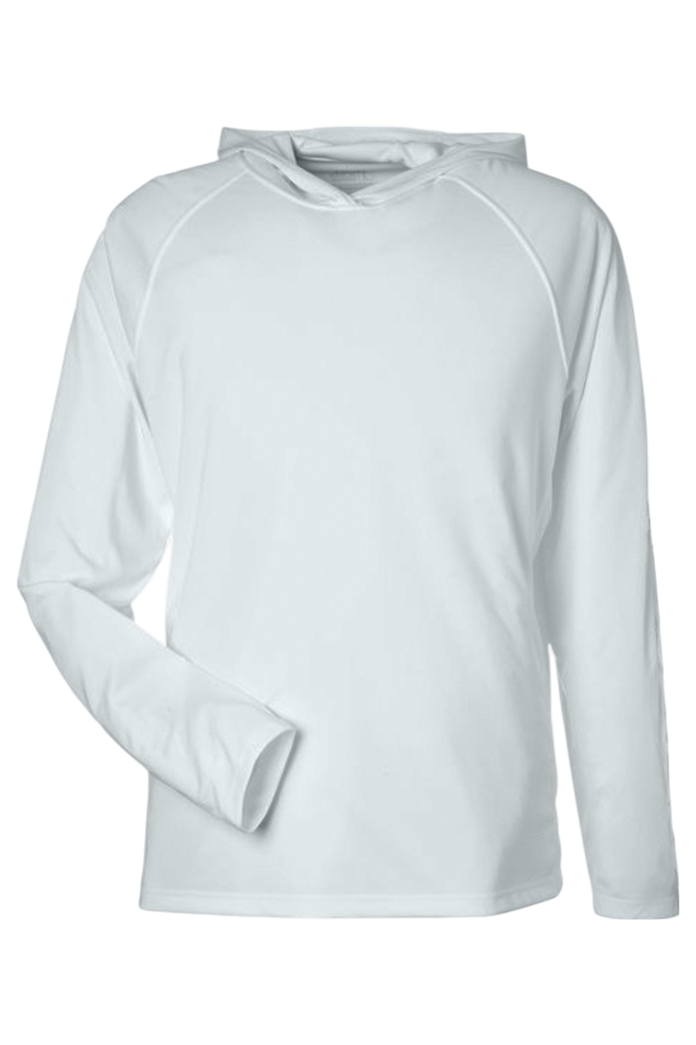HUK Men's Lopro Long Sleeve Pursuit Hooded T-Shirt in Harbor Mist