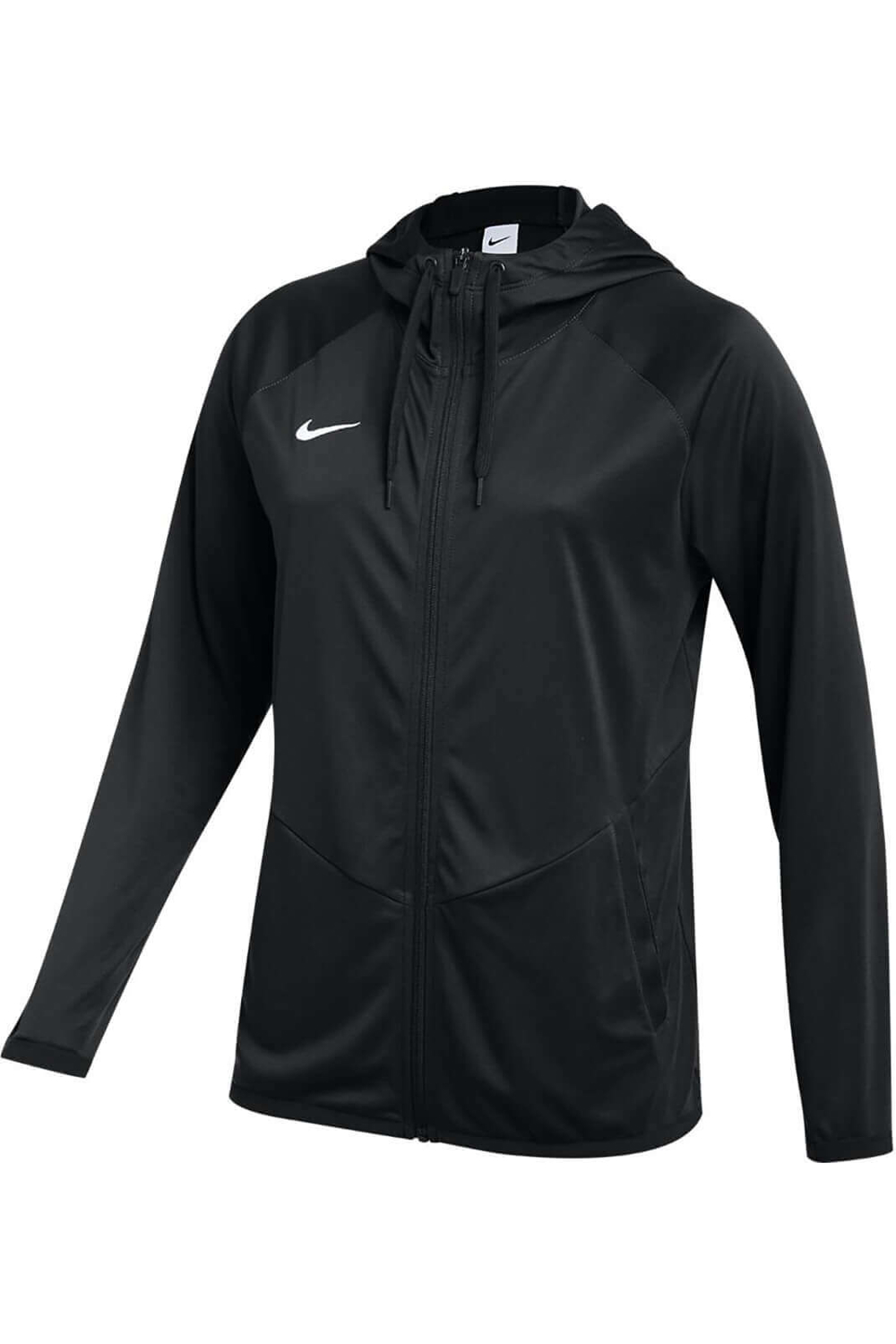 Nike Women's Black Relentless Hooded Jacket