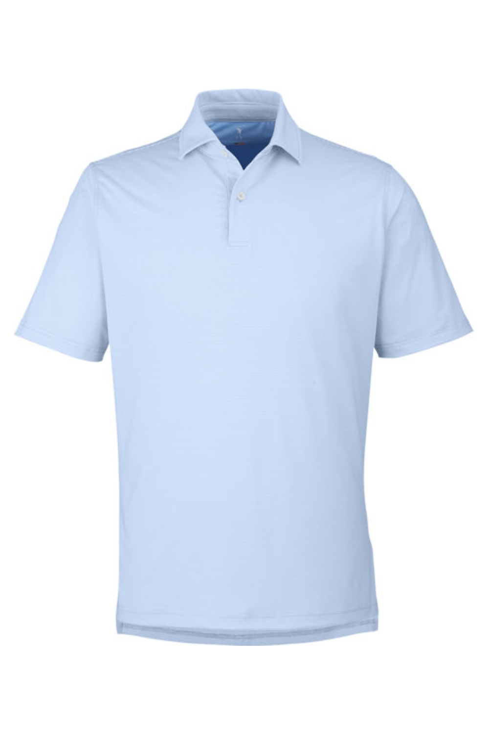 Fairway & Greene USA Made Mini Stripe Tech Polo in Bluff