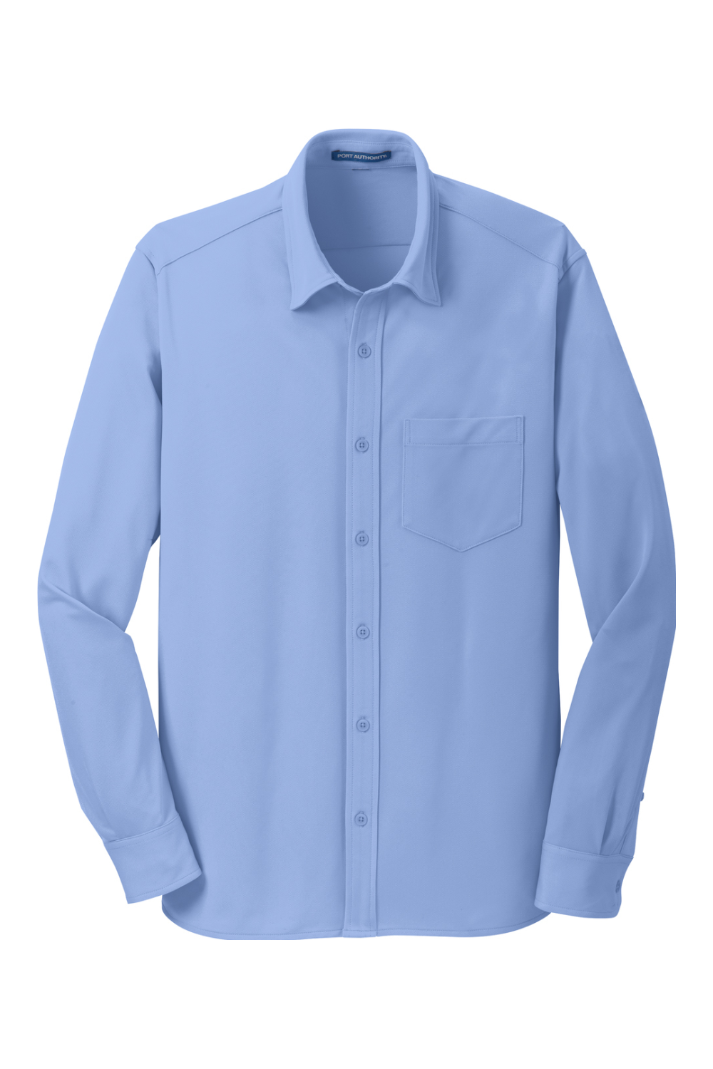 Port Authority Dimension Knit Dress Shirt in Dress Shirt Blue