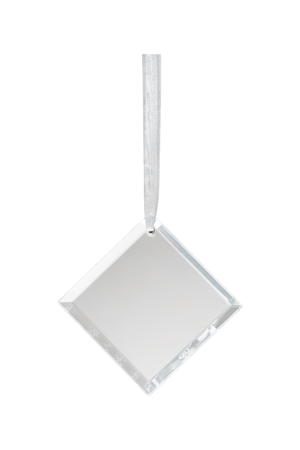2 3/4" Crystal Diamond Ornament