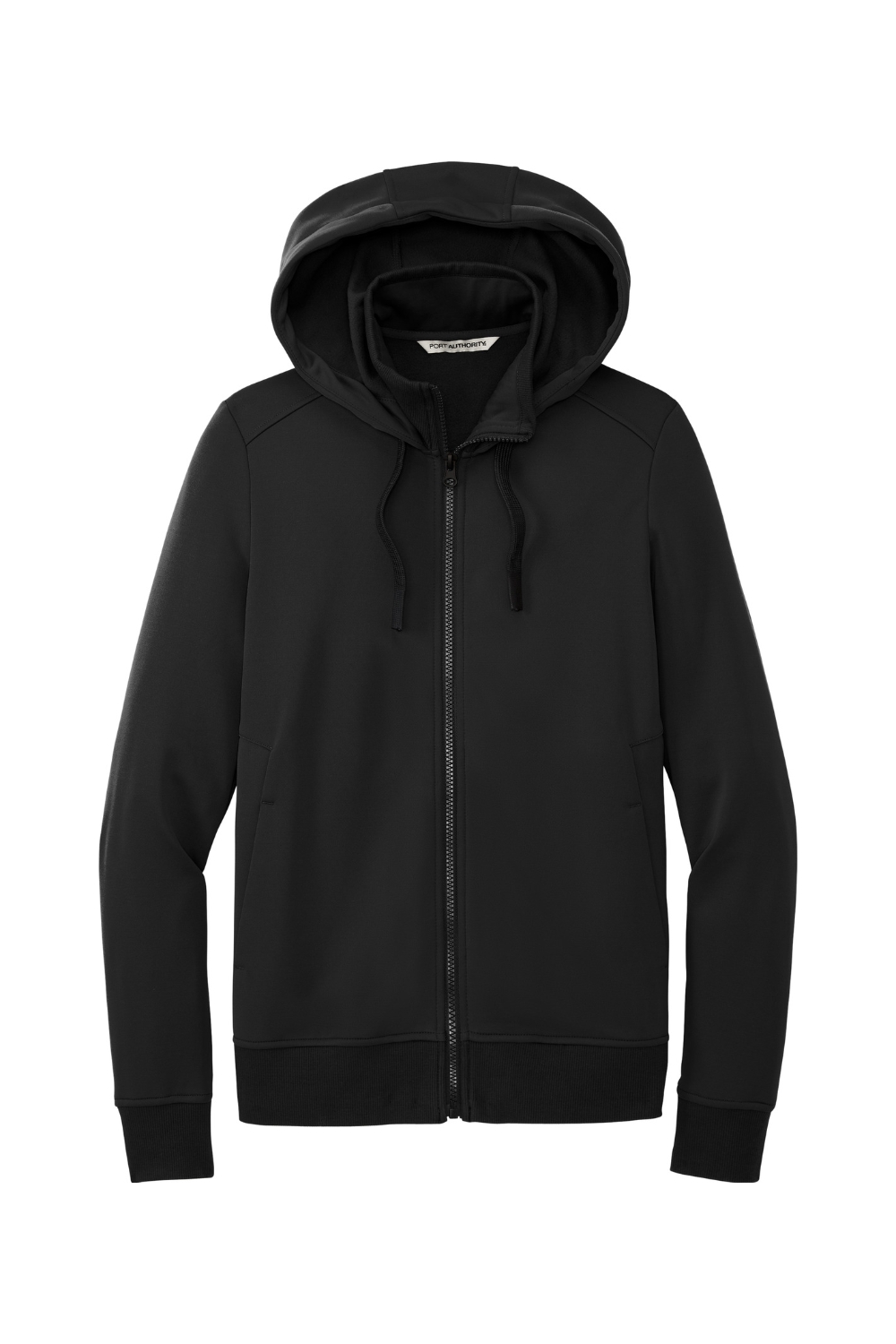 Port Authority Ladies Smooth Fleece Hooded Jacket
