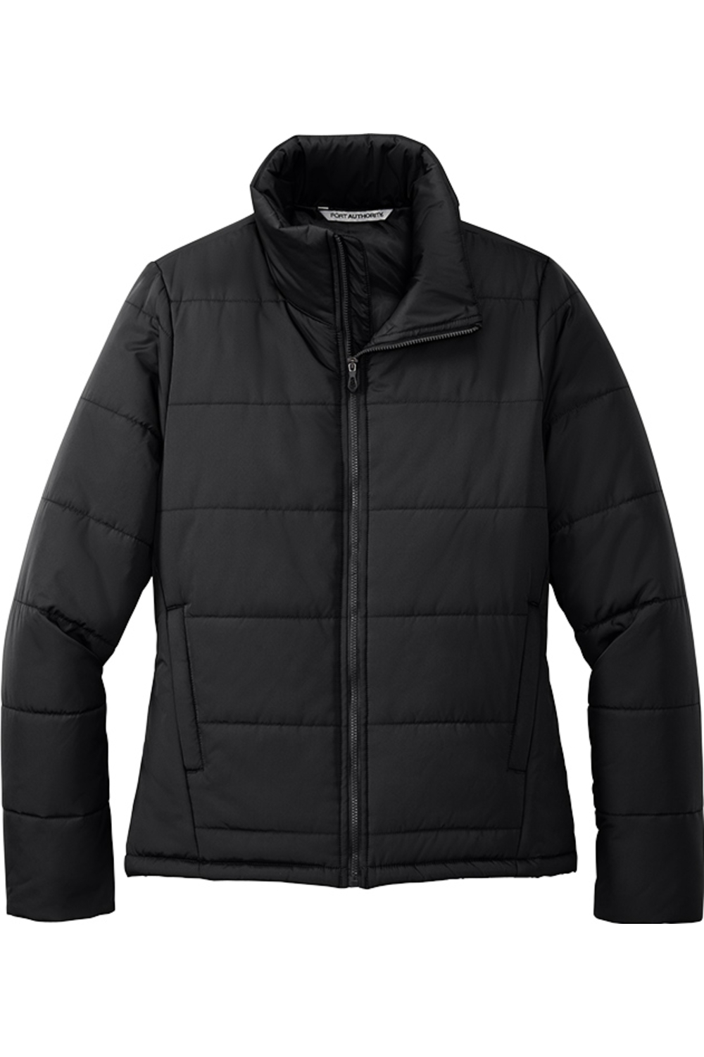 Port Authority Ladies Puffer Jacket in Deep Black