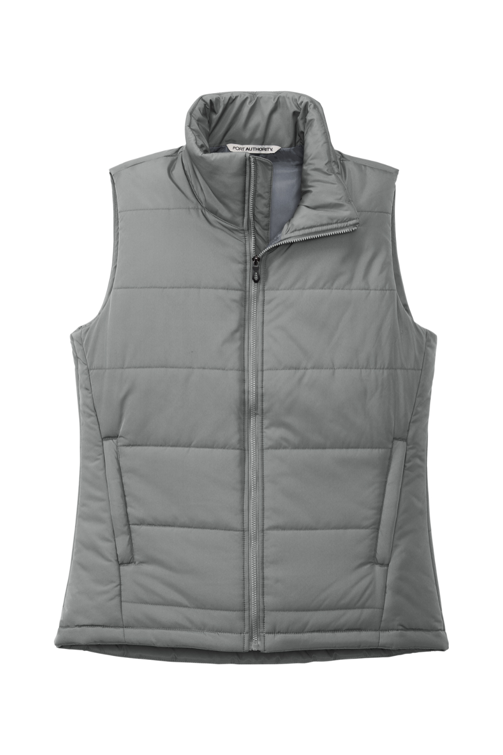 Port Authority Ladies Puffer Vest in Shadow Grey