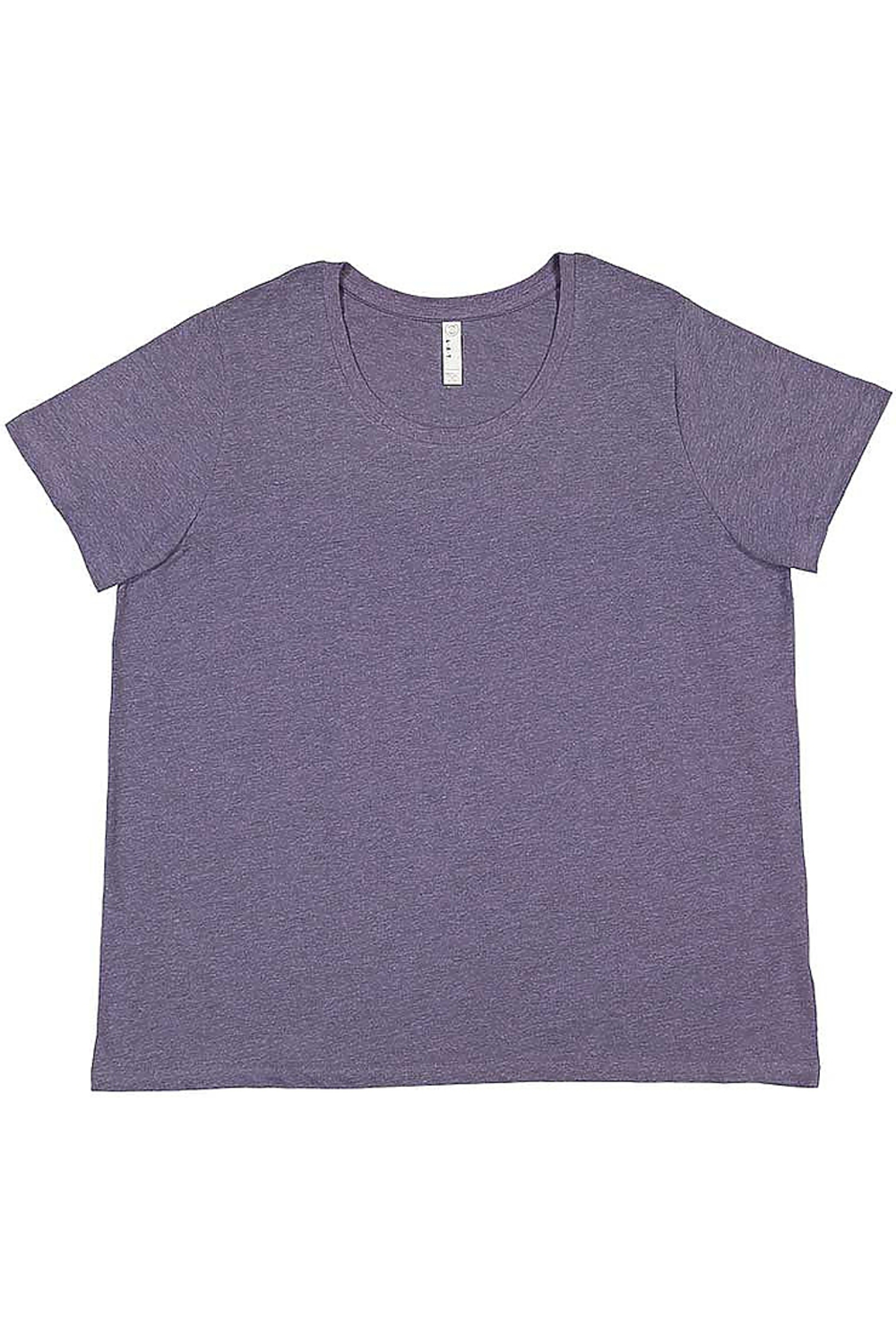 Drop Ship LAT Ladies Curvy Fine Jersey Tee